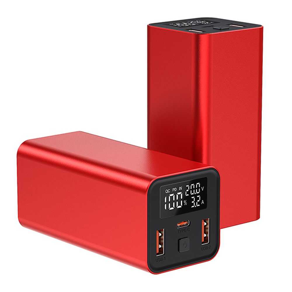 PD 65W Laptop Power Bank 20000mAh USB-C Output Portable Power Station