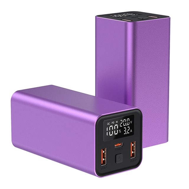 PD 65W Laptop Power Bank 20000mAh USB-C Output Portable Power Station