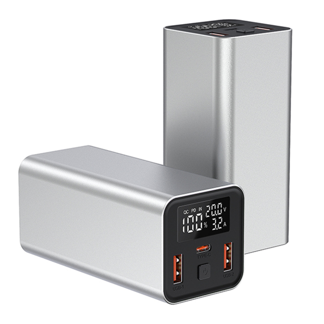 PD 65W Laptop Power Bank 20000mAh USB-C Output Portable Power Station