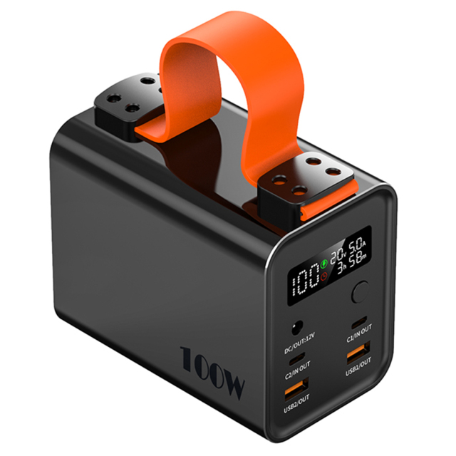 WESDAR 60000 MAh 100W  Laptop Power Bank Portable with Camping Light