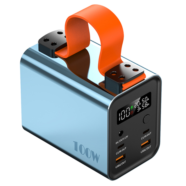 WESDAR 60000 MAh 100W  Laptop Power Bank Portable with Camping Light