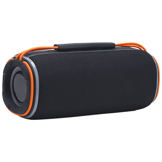 Portable Wireless Outdoor Speakers Black Fabric RGB Light Strong Bass Sound Quality