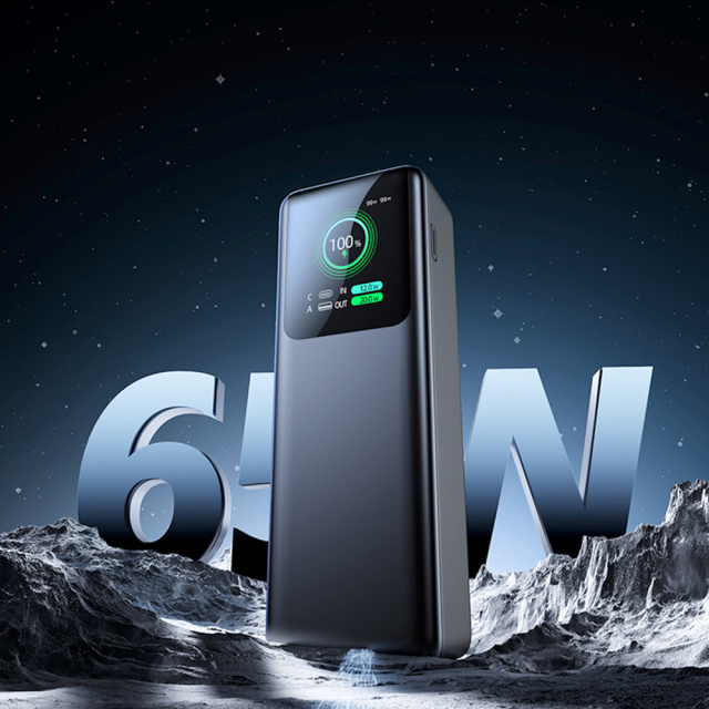 ABS Material  20000mAh Capacity Portable PD100W Fast Charging Power Bank