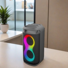 Fabric Wireless Portable Speaker V5.4 Strong Bass Quality Build In 4000mAh Lithium Battery