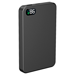 PD 22.5W 5000mAh Capacity Led Power Display Wireless Charger Magnetic Power Bank