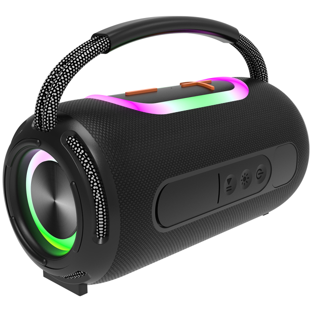 Three Keys  Portable Bluetooth Wireless Speaker with RGB Light Strong Bass Sound Quality