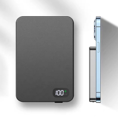 PD 22.5W 5000mAh Capacity Led Power Display Wireless Charger Magnetic Power Bank