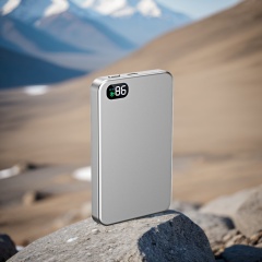 PD 22.5W 5000mAh Capacity Led Power Display Wireless Charger Magnetic Power Bank