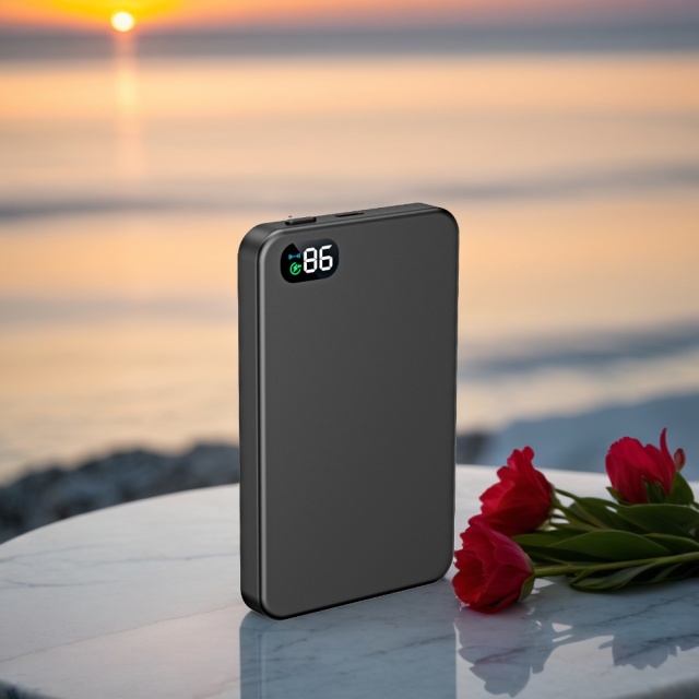 PD 22.5W 5000mAh Capacity Led Power Display Wireless Charger Magnetic Power Bank