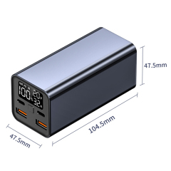 Fast Charging 20000mah High-Capacity Aluminum Alloy 65W  Power Banks