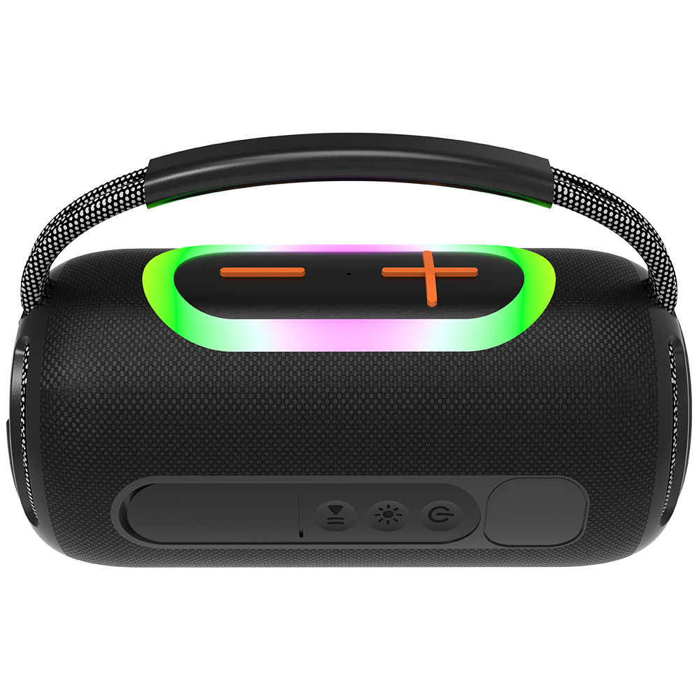 Three Keys  Portable Bluetooth Wireless Speaker with RGB Light Strong Bass Sound Quality