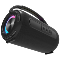 Three Keys  Portable Bluetooth Wireless Speaker with RGB Light Strong Bass Sound Quality