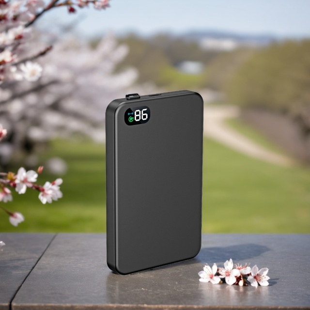 PD 22.5W 5000mAh Capacity Led Power Display Wireless Charger Magnetic Power Bank