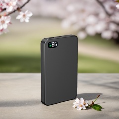 PD 22.5W 5000mAh Capacity Led Power Display Wireless Charger Magnetic Power Bank