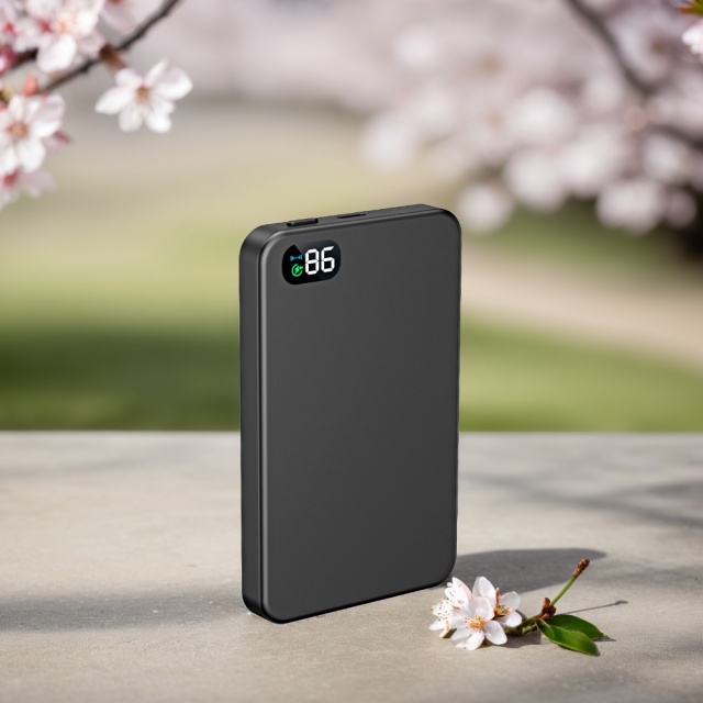 PD 22.5W 5000mAh Capacity Led Power Display Wireless Charger Magnetic Power Bank