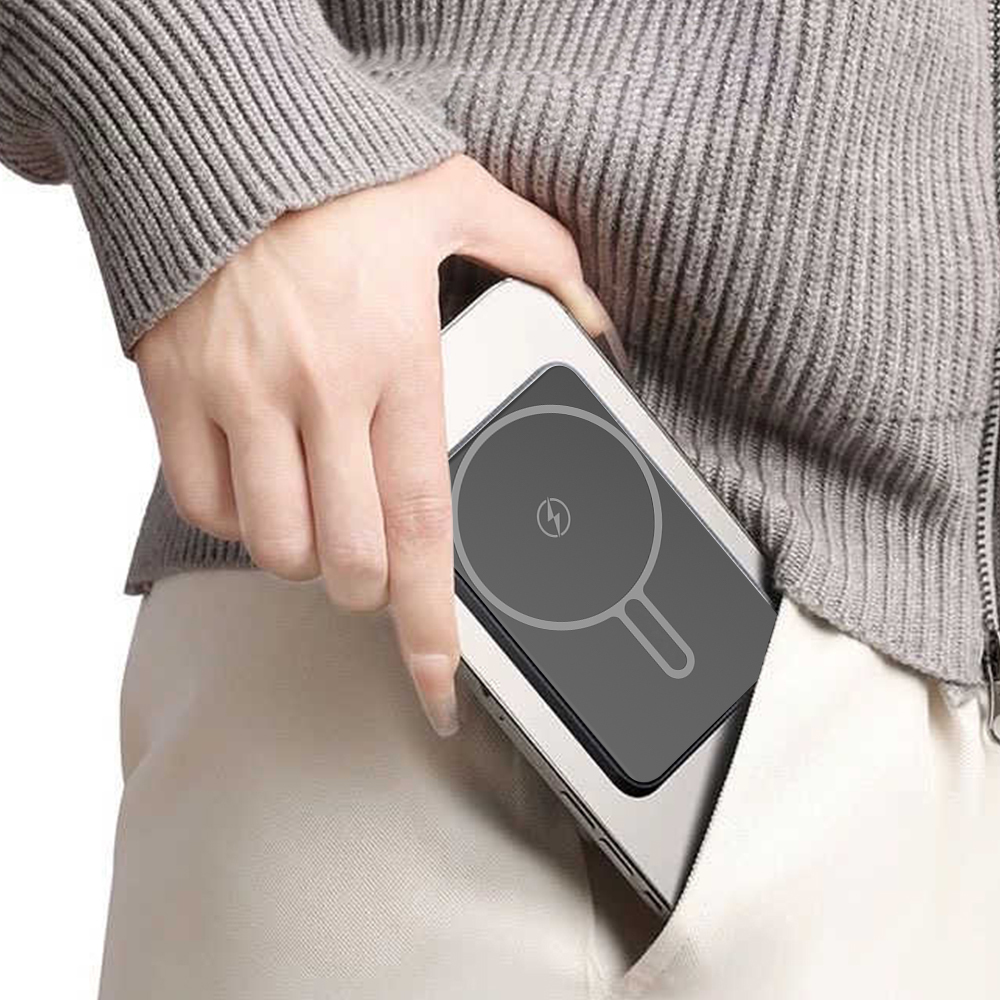 Portable 10000mAh Wireless Magnetic Wireless Charger Power Bank For Iphone