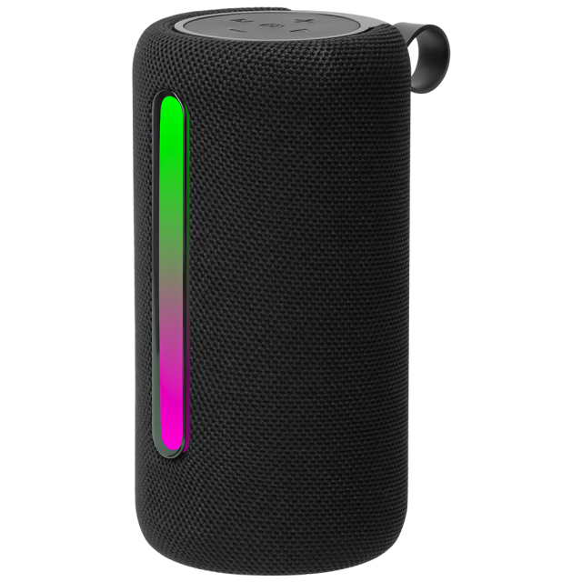 Portable Wireless Bluetooth Speakers with Lanyard RGB Support TF FM