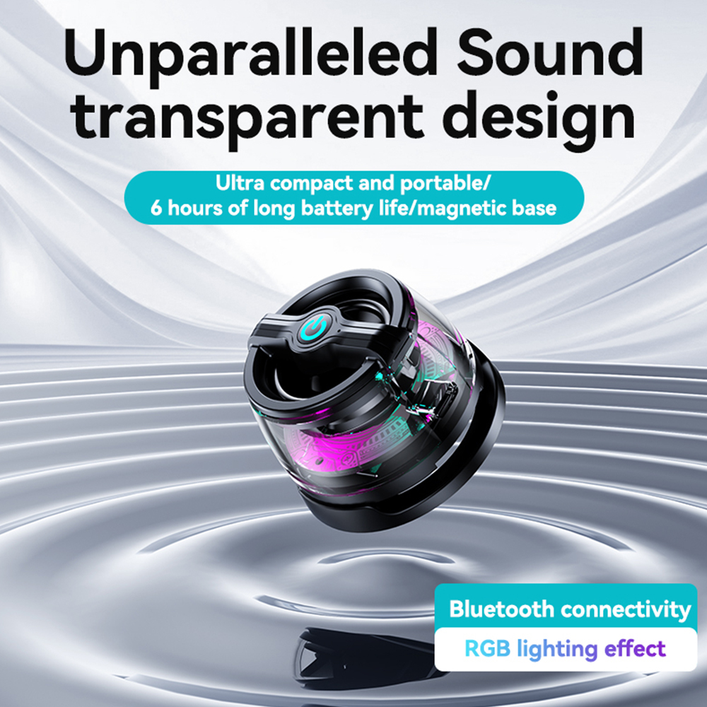 Mini Wireless Magnetic Portable Pocket Speaker Long Lasting 6 Hours Music Play
