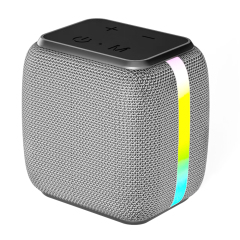 Portable Stereo Sound Box Bluetooth  Speaker With RGB Color Light