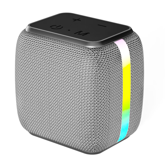 Portable Stereo Sound Box Bluetooth  Speaker With RGB Color Light