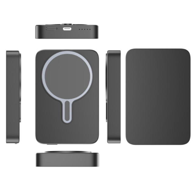 10000MAh Aluminum Alloy Magnetic Wireless Fast Charge Power Bank