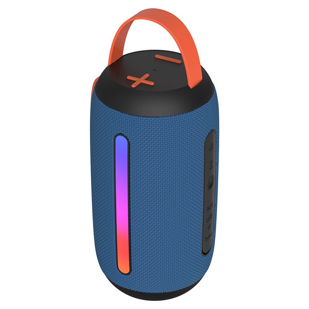 Portable RGB Wireless Bluetooth V5.3 Fabric Speaker For Home Party