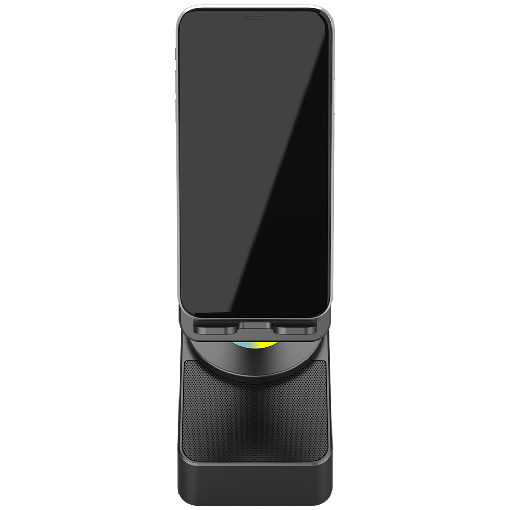360 Degree Phone Stand with RGB Light Wireless Bluetooth TWS Speakers Power Banks