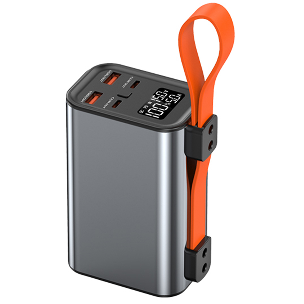 PD 100W 30000mAh Power Bank With LED Emergency Light