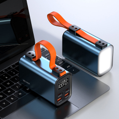 PD 100W 30000mAh Power Bank With LED Emergency Light