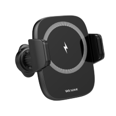 WESDAR 15W Auto-Clamping Magnetic Wireless Car Charger Mount