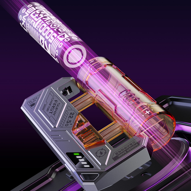 Detachable Battery 5000mAh Portable Power Bank 22.5W