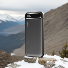 10000mah Portable Small Fast Charging Power Bank With Led Display Screen Design