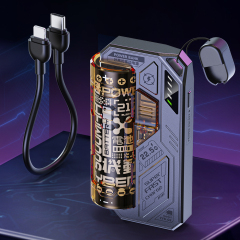 Detachable Battery 5000mAh Portable Power Bank 22.5W