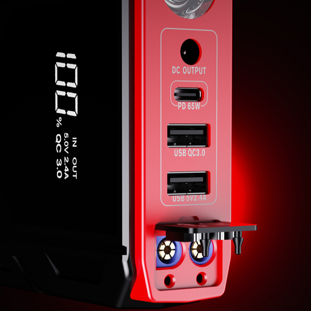 ABS Outer Shell 12000mAh Power Banks( Car Jump Starter) With LED Flashing Light