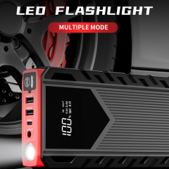 ABS Outer Shell 12000mAh Power Banks( Car Jump Starter) With LED Flashing Light