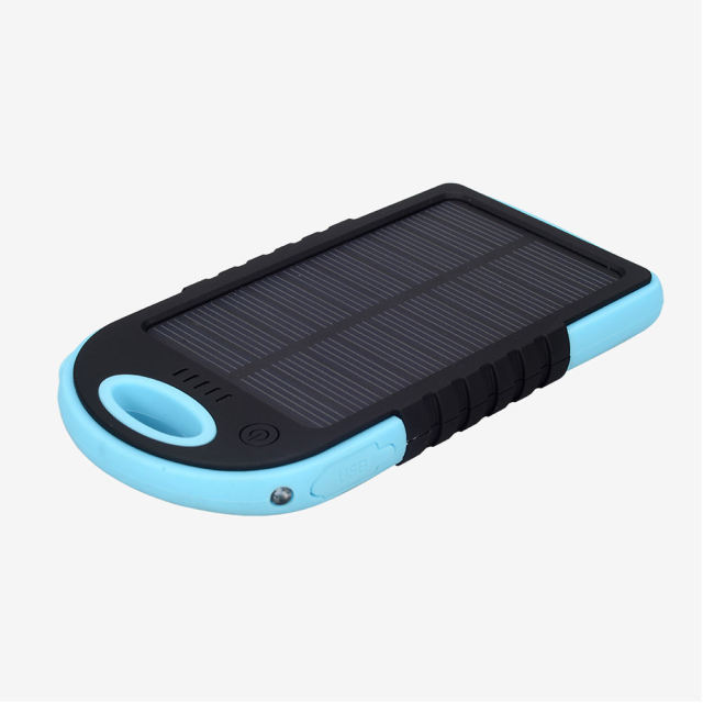 4000 MAh Mini Waterproof Solar Energy Power Bank