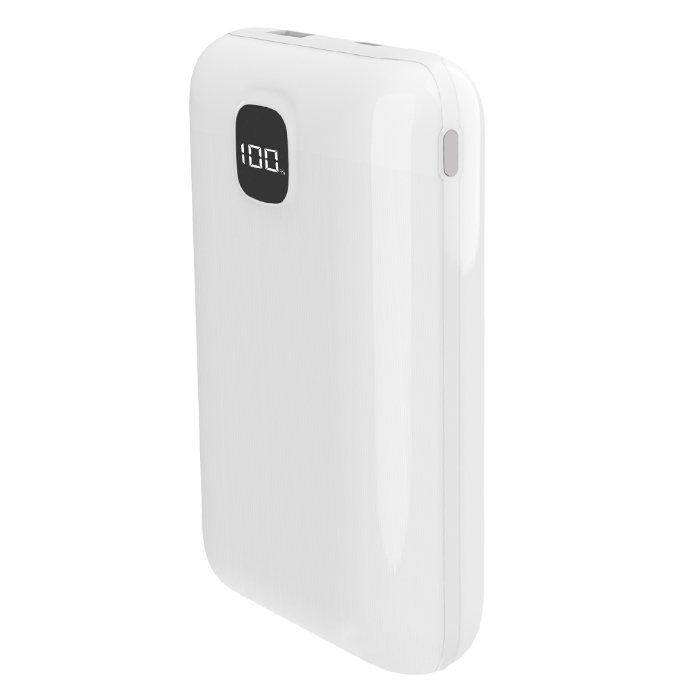 20000mAh Portable Small Power Bank with LED Power Display Charging Cable
