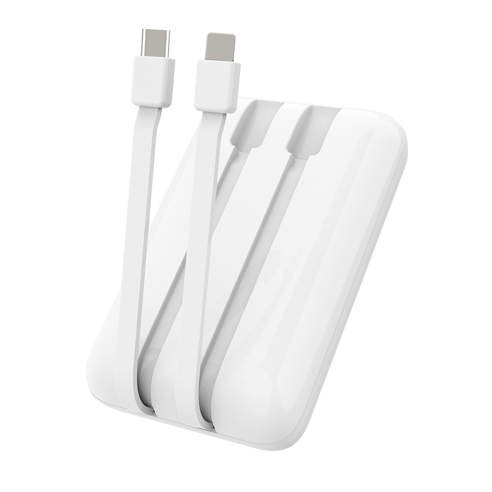 20000mAh Portable Small Power Bank with LED Power Display Charging Cable