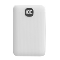 20000mAh Portable Small Power Bank with LED Power Display Charging Cable