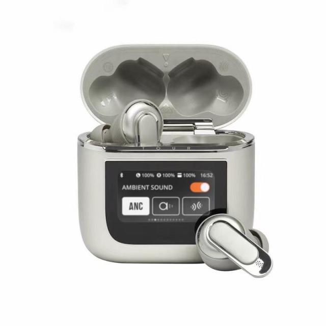 ANC Noise Reduction Stereo Sound Bluetooth Earphone With Digital Display