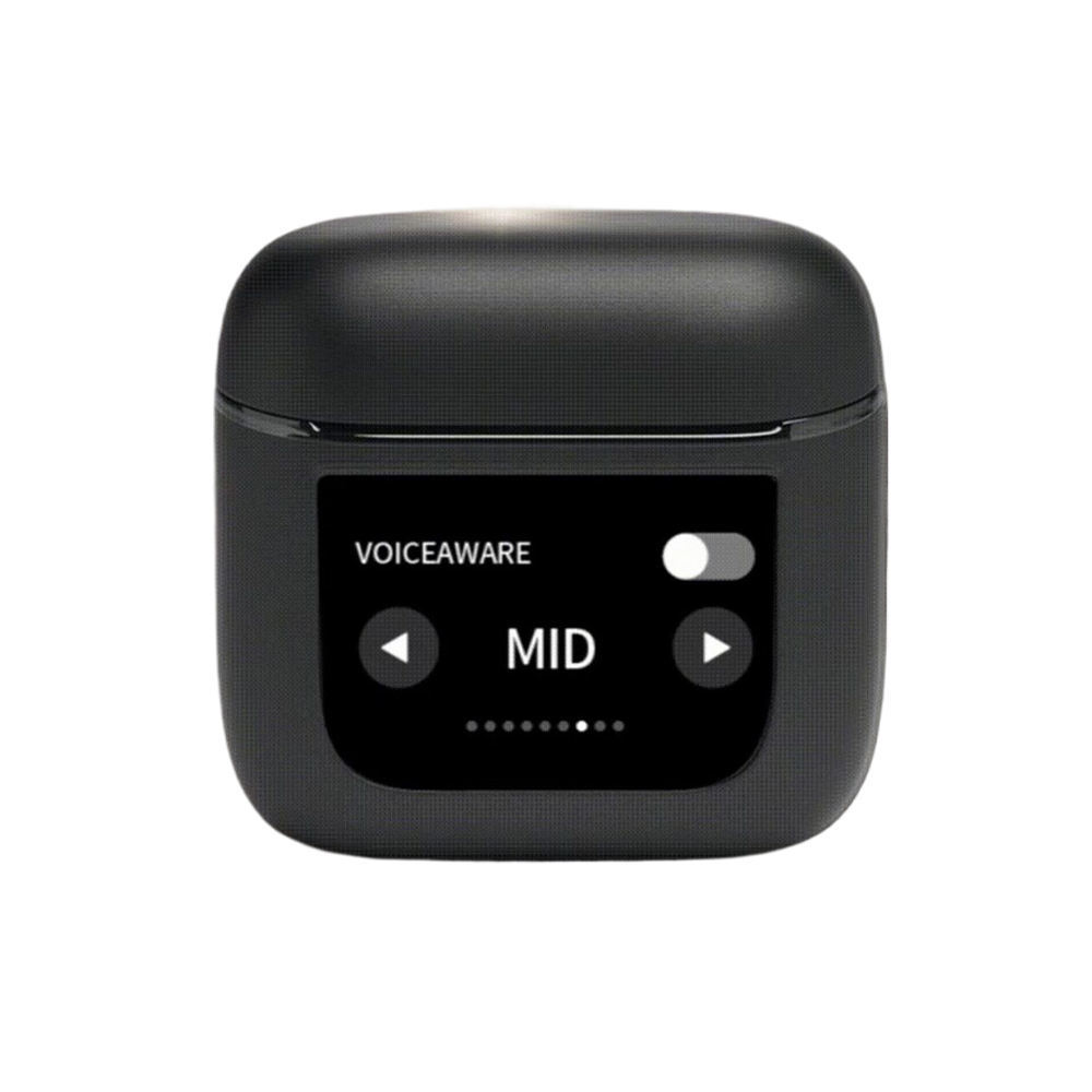 ANC Noise Reduction Stereo Sound Bluetooth Earphone With Digital Display