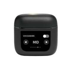 ANC Noise Reduction Stereo Sound Bluetooth Earphone With Digital Display