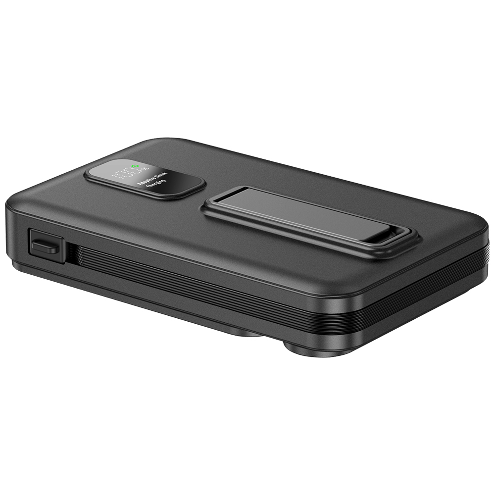 Magnetic Wireless Charger Phone Power Banks With Two Charging Cable