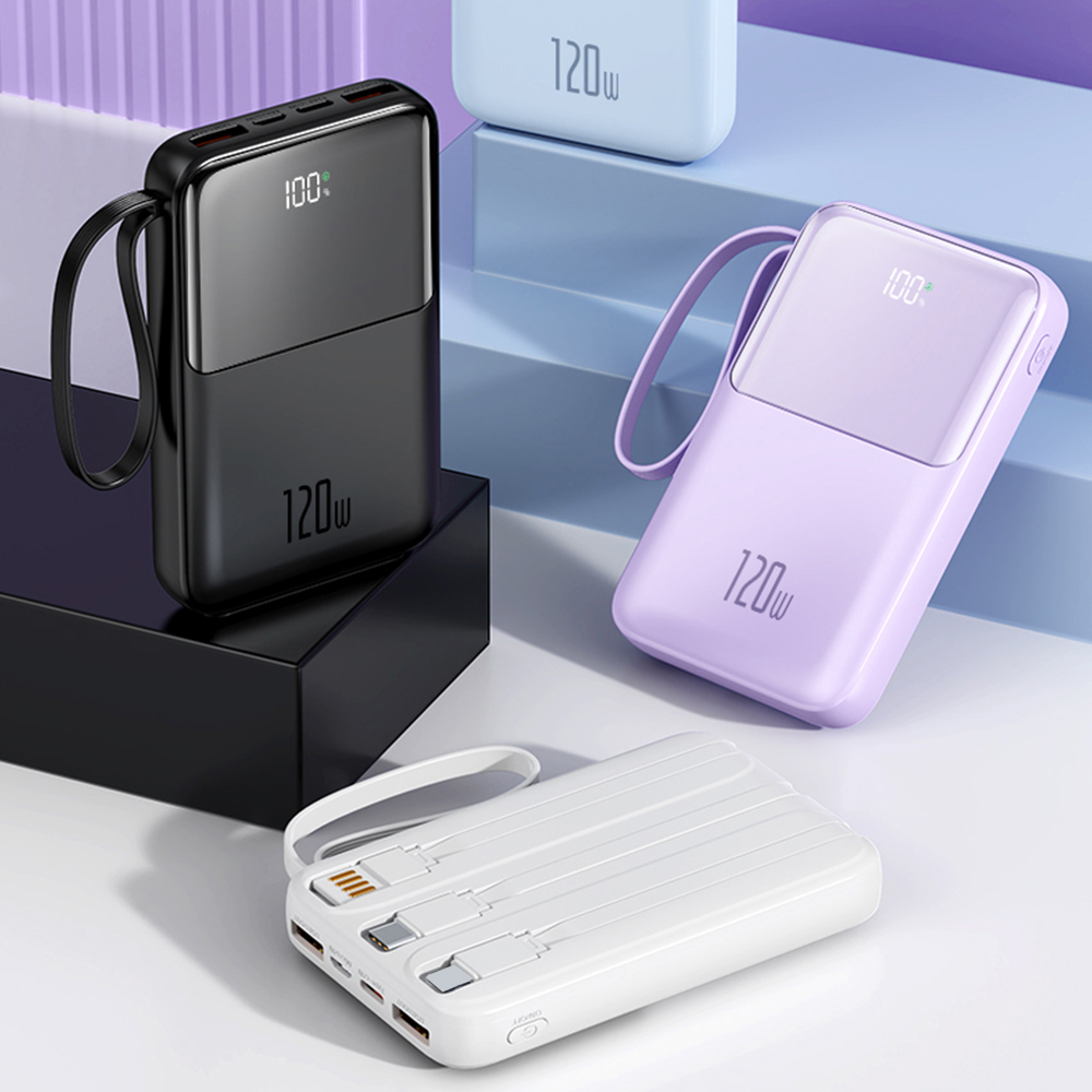 22.5w Fast Charging 20000mAh Power Banks With LED Power Display