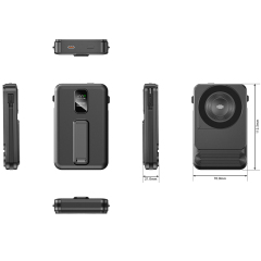 Magnetic Wireless Charger Phone Power Banks With Two Charging Cable