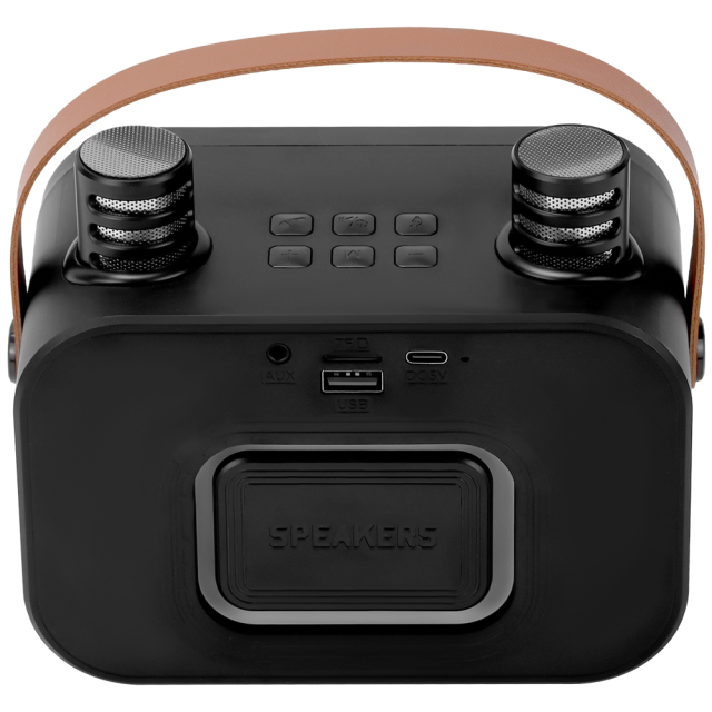 Portable Bluetooth 5.0 Wireless Speaker With Double Microphone