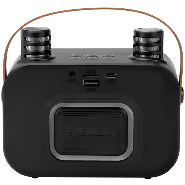 Portable Bluetooth 5.0 Wireless Speaker With Double Microphone