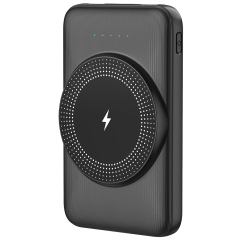 Wireless Phone Charger Power Bank 5000mAh With Logo Flashing