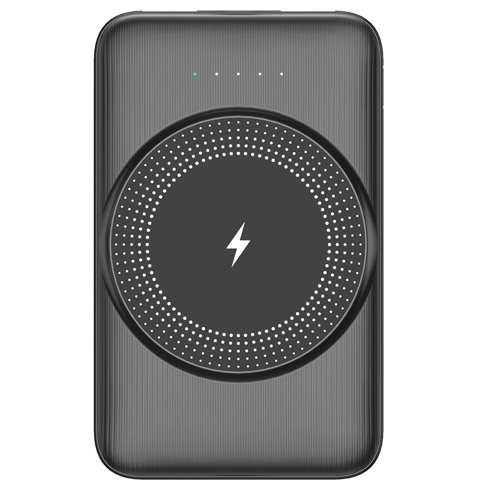 Wireless Phone Charger Power Bank 5000mAh With Logo Flashing