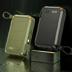 10000mah Fast Charging Power Bank with Built in AC Wall Plug